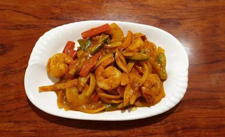 Satay King Prawns / 沙爹虾球